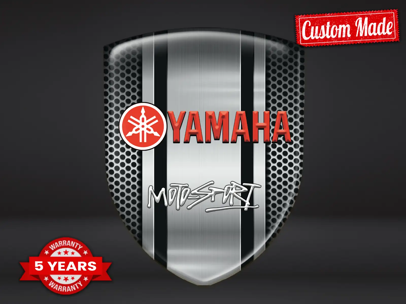 Yamaha Stickers Vitre Automobile Style Max Pro Résistant